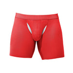 2 Pack Men's Sporty Cut Anti-Chafing Breathable Stretch Fit Midway Briefs