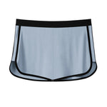 2 Pack Men's Loose-Fit Home Shorts with Breathable Built-in Brief Liner