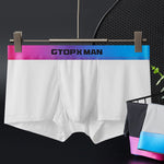 3 Pack Men’s U Pouch Trunks with Ombré Waistband