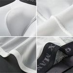 2 Pack Men's Ice Silk Semi-Transparent Mesh U-Convex Pouch Breathable Sexy Sport Briefs