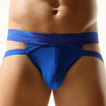 Sexy Spliced Color Low-rise Jockstrap