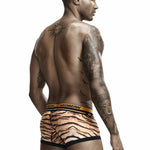 Men's Sexy Tiger Print Pouch Trunks