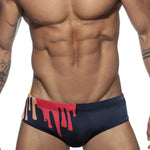 Graffiti Cushioned Men's Swimsuit Briefs