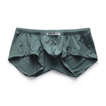2 Pack Men's Stretch Fit Lightweight & Airy Solid Color Premium Comfy Trunks