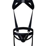Men's Second-Skin Feel Adjustable Skin-Friendly Chafe-Free Design Shoulder Strap & Jockstrap