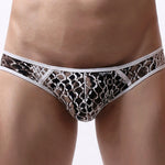 3-pack Men's Nylon Low-rise U-shaped Briefs