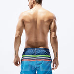 Men's Trendy Printed Sporty Cut Odor-Control Cooling Board Shorts
