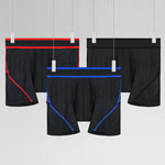 3 Pack Men's Mesh Sport Boxer Briefs – Anti-Chafing with Dual Pouch Support