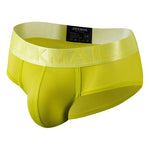Men's Solid Color Mesh Breathable Sports Fitness Briefs