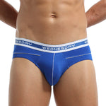 3 Pack Men's Comfortable Sporty Breathable Low-Waist Sexy Briefs