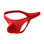 3 Pack Men's Large Enhancing Pouch & Solid Color Low-Rise Thongs