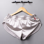 Men's Lounge Pants Comfortable Breathable Silky Sleep Shorts