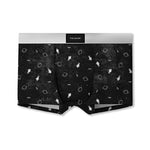 3 Pack Men's Ice Silk Leopard Print Trunks