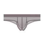 3 Pack Men's Ice Silk Breathable Seamless Comfort Stretch Fit Low-Rise Bikini
