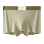 3 Pack Men's Cotton Breathable Antibacterial Quick-Dry U-Shaped Trunks
