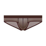 3 Pack Men's Seamless Comfort Second-Skin Feel Fabric Briefs