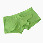 7 Pack Men's Solid Color Supportive Separated Pouch Seamless Comfort Trunks