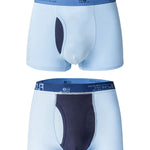 2-pack Men's Viscose Open-top Boxer Briefs