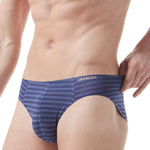 3 Pack Men's Mesh Nylon Breathable Solid Color Bikini