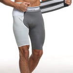 2 Pack Men's Waist & Hip Compression High-Stretch Wrap Soft Shapewear