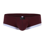 2 Pack Men's Ultra-Soft Modal Breathable Seamless Comfort Low-Rise Trunks