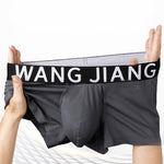 3 Pack Men's Solid Color Low-Rise Seamless Comfort Soft Touch Trunks