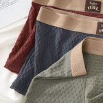 4 Pack Men's Cooling Mid-Rise Stretchy & No-Roll Hem Trunks