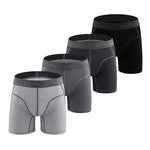 Men's Sport Anti-Chafing Cotton Boxer Briefs