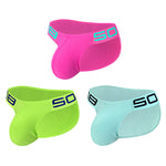 2 Pack Men’s Sexy Threaded Fabric Bikinis