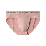 3 Pack Men's One-Piece Cut Briefs with Enhanced Pouch and Stretch Waistband
