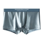 3 Pack Men's Solid-Color Breathable Trunks