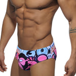 Men's 3D Pouch Trendy Cartoon Swim Briefs