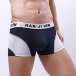 3 Pack Men's Minimalist Cool-Touch Cotton Trunks