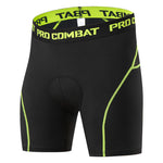 2 Pack Men's Shock-Absorbing Pad High-Stretch Sporty Activewear Tights