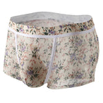 3 Pack Men's Sexy U-Shaped Mesh Breathable Boxer Briefs