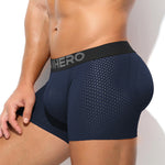 Men's Breathable Mesh Odor-Control Quick-Dry Stretch Fit Trunks