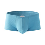 2 Pack Premium Cotton Double-Layered Gusset Breathable U-Pouch Trunks