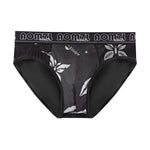4-pack Men's Sexy Leopard Print Ice Silk Mesh Briefs