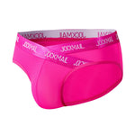 2 Pack Men's Sporty Letter Print Supportive Low-Rise Ice Silk Skin-Friendly Bikini