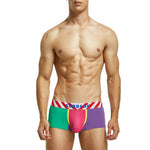 2-pack Men's Colorblock Cotton Boxer Briefs