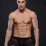 2 Pack Men's Odor-Control Breathable Mesh with U-Pouch Design Trunks
