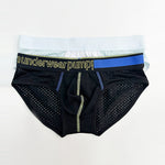 2 Pack Men's Mesh Loose Fit Sport Low-Rise Briefs