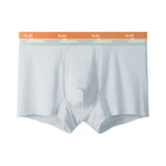 4 Pack Men's Pure Cotton Antibacterial Ultra-Soft Skin-Friendly Stretch Trunks