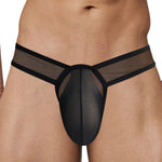2 Pack Men's Sexy See-Through Triangle Y-Shaped Sleep Briefs