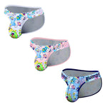 2 Pack Men's Cartoon High-Cut Breathable Bikini