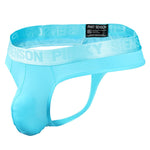 4 Pack Men's Sexy Nylon Low-Rise Comfortable Thong & Strings