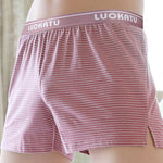 3 Pack Men's Cotton Mid-Rise Breathable Seamless Comfort Boxer Shorts