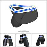 2-pack Men's Sexy Semi-transparent Mesh Briefs