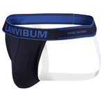 4 Pack Men's Mid-Rise Sexy Comfortable Cotton Jockstrap