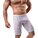 2 Pack Men's Tight Fit & Multi-Sport Mesh Breathable Activewear Tights
